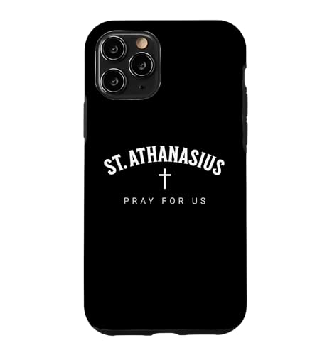 St. Athanasius Catholic Patron Christian Saint �X�}�z�P�[�X iPhone 11 Pro �p