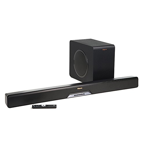 Klipsch RSB-14 Sound Bar with Wireless Subwoofer with...