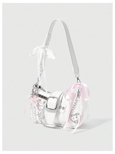 Image of Verdusa Women's Y2k Purse Star Embroidery Cute Shoulder Bag Y2k Accessories