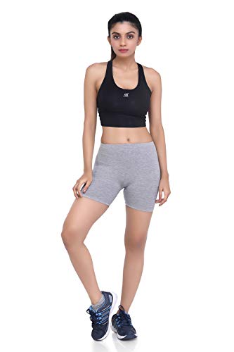Image of Women's Solid Inner & Outer Wear Active Hot Shorts