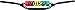 Mika Metals 205-9710X 7075 Pro Series Handlebar Rasta 7/8"
