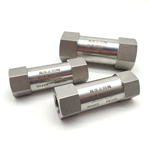 Vanne unidirectionnelle 3/4 pouce pour étanchéité absolue inox 304