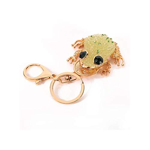 lachineuse Feng Shui brelok do kluczy, Doré et Vert, 10x6x1cm, doré et vert, 10x6x1cm, Azjatycki