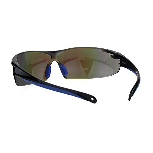 ANSI Z87.1 Wrap Around Mens Shatterproof Safety Glasses4