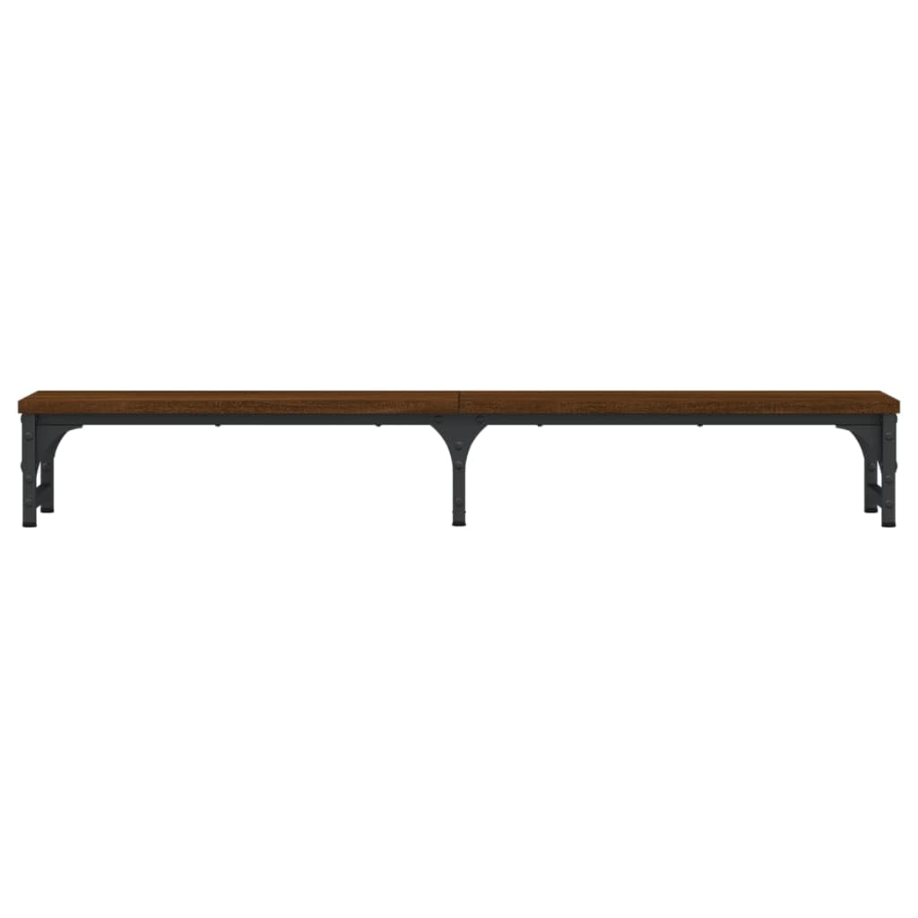 Générique Support Moniteur chêne Marron 105x23x15,5 cm Bois d'ingénierie,Appareils électroniques,Accessoires électroniques,Accessoires pour Ordinateurs,Supports pour ordinateurs-834014