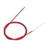 SageFurned Bremszug Vorne für Ninebot Max G3 Elektroroller, Stahl & PC Bremskabel 140cm Rot, Leichtes Ersatzteil für E-Scooter
