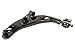 Mevotech Original Grade Control Arm and Ball Joint Assembly GS7508