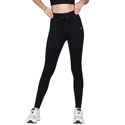 Image of Kobo Active Wear for Women Gym | High Waist | Ankle Length | Squat-Proof | Workout Tights for Women | 4-Way Stretch | Leggings for Gym, Cardio | Yoga Pants (Imported)