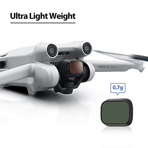 Skyreat Nd Filters Set For Dji Mini 3 / Mini 3 Pro Accessories,6 Pack-(Cpl, Nd8, Nd16, Nd32, Nd64,Nd128) (Plastic Version) #TOP3