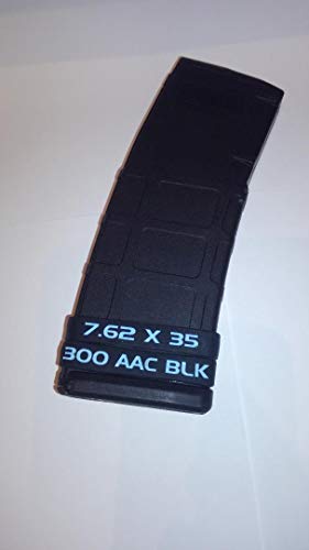 (L) 300 Blackout Magazine Marking Band 300 Aac Blk 7.62 X 35 (5 Pack) American Family Owned Business #TOP18