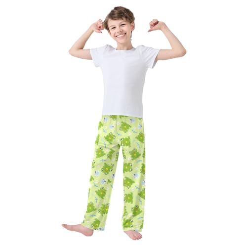 ZZKKO Funny Frogs Mosquitoes Boys Pants for Kids Jogger Pants with Pockets S-XL2