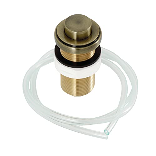 Kingston Brass KA21AB Trimscape Garbage Disposal Air Switch Button, Antique