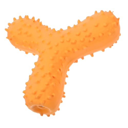 VANZACK Dog Squeaky Toy for Interactive Play Unique Puppy Chew Toy Design for Teeth Cleaning Brightly Colored Engaging Outdoor Activity