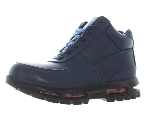 Nike Men's Air Max Goadome Boot, Team Navy/Campfire Orange, 8