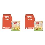 Bundle of Milupa Entdeckerbande – Knusperräder Linse-Mais x Knusperstangen Kichererbse – Ab 10+ Monaten – 16 x 20 g