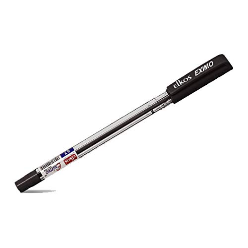Elkos EXIMO Black Ball Pen (Pack of 30) Amazon.in Office Products