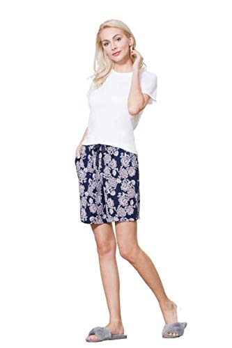 Image of Van Heusen Women's Lounge Allover Print Lounge Shorts - Modal Cotton - Functional Pocket, Superior Drape -Available in Pack of 1 & 2