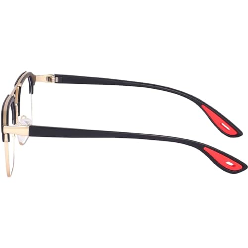 Image of GYNK Premium Square Computer Glasses for Men and Women, Anti-Fatigue Blue Light Blocking Eyewear for Digital Screen Protection