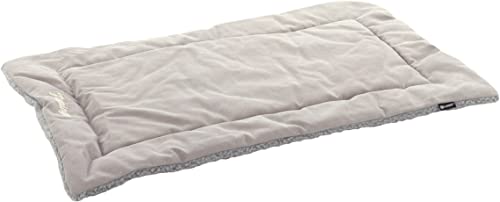 Coussin pour chien et chat Flamingo gris déhoussable doux 85 x 51 cm