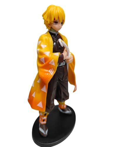 Image of Anime Cartoon Character Q Posket Action Figure | Limited Edition | Attractive Lightweight Durable Toy Figures for Home Decors Office Desk and Study Table (Zenistu 16Cm)