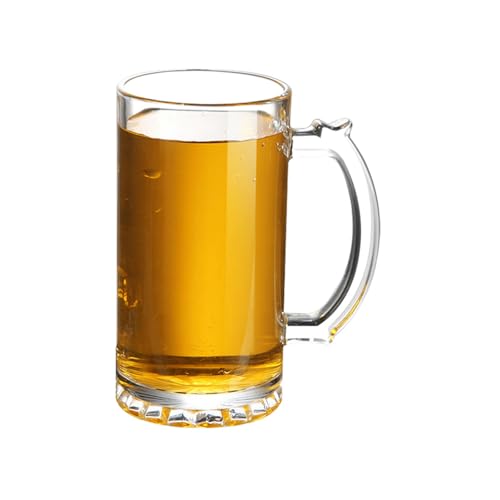 Boccale di birra super grande capacità per uso domestico in stile cinese con manico in vetro -P150 maniglia tazza 800ml