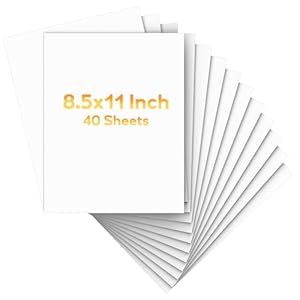 White Cardstock 8.5 x 11,White Card...