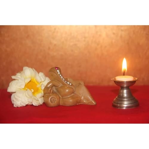 Image of Om Phool Batti Pure Cow Ghee Diya Batti,Readymade Cotton Wicks-300 Pcs.