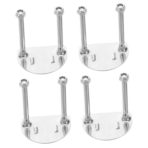 BESPORTBLE Essential Roller Skate Parts 4pcs Roller Skate Bracket Plate Skating Gear Advanced Shock Absorption Hardware