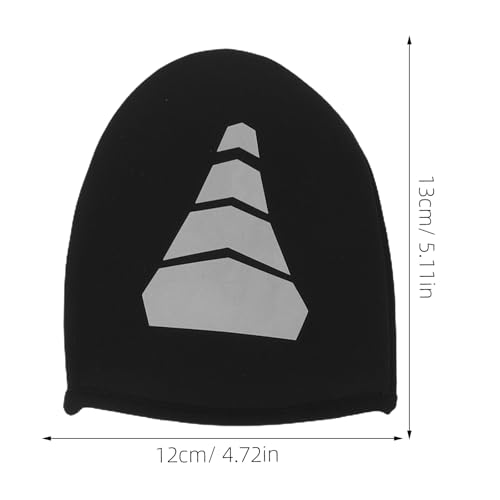 Cubiertas para punta de zapatillas de ciclismo Yardwe, 2 pares, protector térmico para clima frío, para hombres y mujeres, para ciclismo de montaña y carretera miniatura 2