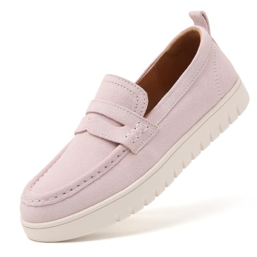 Image of QAE Loafers for Women Comfortable Slip On Shoes Casual Fashion Sneakers