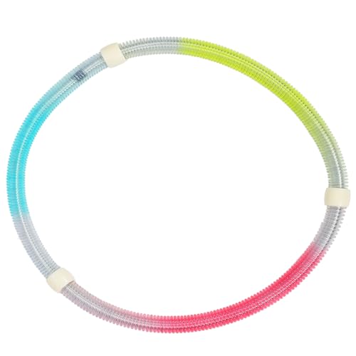 Yardwe Spring Hoop for Belly Fitness, Belly Workout Hoop Belly Exercise Hoop Exercise Weighted Hoops for Fitness Massage Workout Equipments