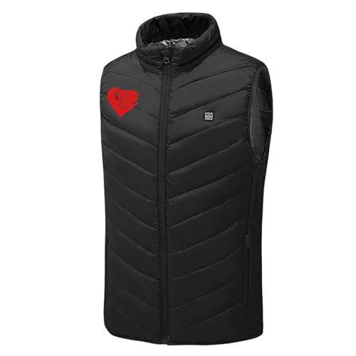 Heated Vest for Womem Men Unisex Usb Heating Puffer Vest (No Battery) - image 7