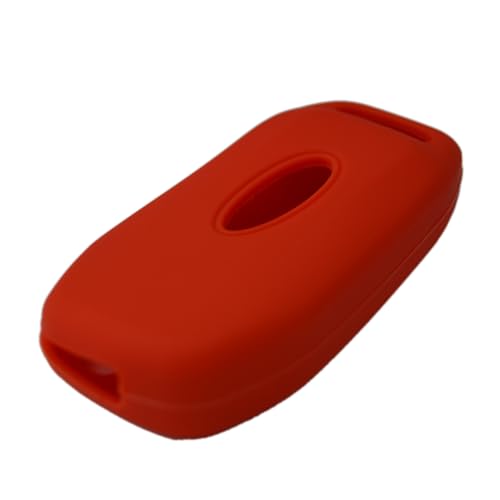 Image of Silicone Rubber Key Fob Case Key Covers Protectors for Ford Fusion 2013-2017 (Flip Key)