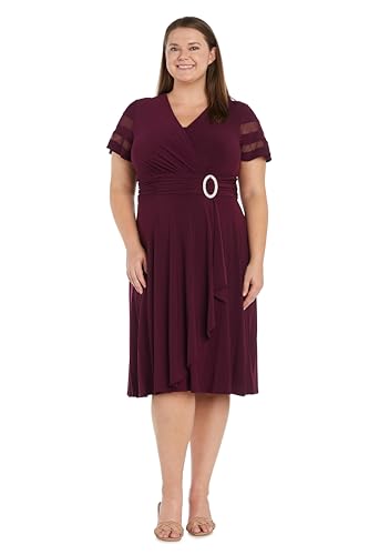 Image of R&M Richards Women's Allegra Cascade Dress