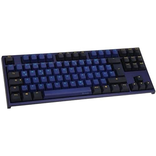 Ducky compatible ONE 2 TKL Horizon PBT Gaming Tastatur, MX-Black - blau