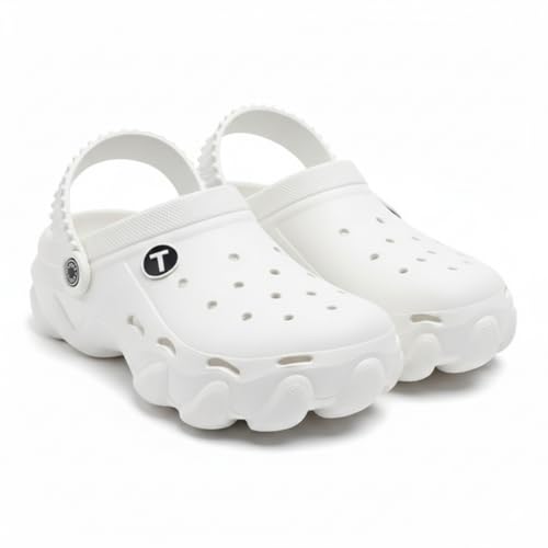 Image of TITTALS Clogs Ultra-Comfort Slip-On Clogs for Men & Women | Lightweight, Breathable, Anti-Skid Casual Sandals | All-Day Comfort Indoor /Outdoor Footwear