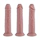 17.5cm kleiner realistischer Saugdildo, Körper, natürliches Silikonmaterial, Sexspielzeug, Dildo für Anfänger, freihändig, mit starkem Saugnapf, Dildo, süßes Analspielzeug für Frauen und Männer