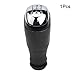 FABULETTA Ergonomic ABS Gear Shift Knob for Renault for Clio IV MK4 2012-2019, 5 Speed Manual Replacement Car Interior Part