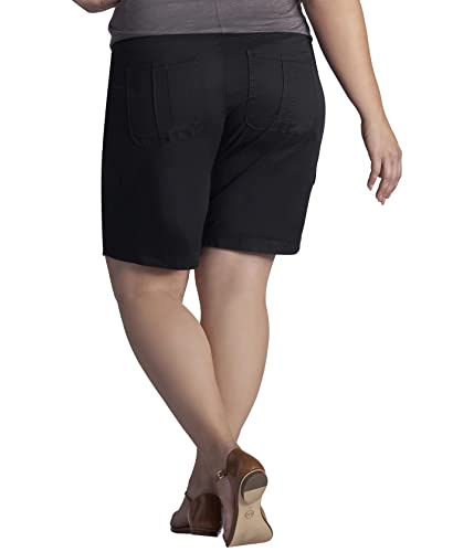 Lee-Womens-Plus-Size-Relaxed-fit-Avey-Knit-Waist-Cargo-Bermuda-Short