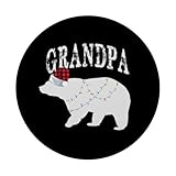 Zoom IMG-2 grandpa bear xmas buffalo plaid