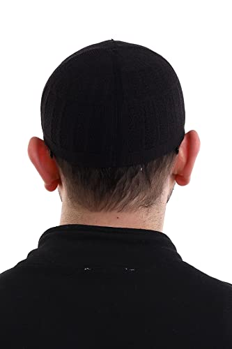ihvan online Turkish Muslim Winter Kufi Hats for Men, Taqiya, Takke, Peci, Islamic Caps, Islamic Gifts, Standart Size