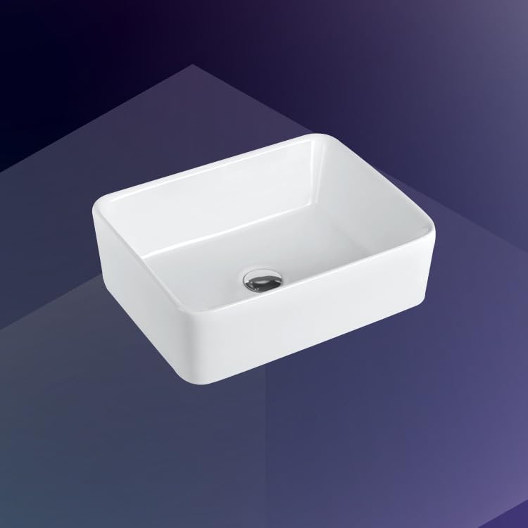 Umywalka Łazienkowa Nablatowa Ceramiczna Umywalka Nablatowa Kwadratowa Umywalka Artystyczna Umywalka Domowa Łazienka Umywalka Nadblatowa Umywalka Umywalka Miska Umywalkow