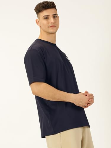 Image of Thomas Scott Men's | Graphic | Half Sleeve | Oversized Fit | Cotton Blend | Crew Collar | Casual Tshirt