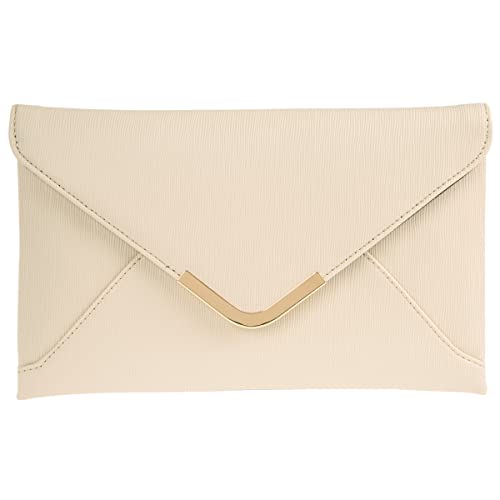 Image of JNB Faux Leather Envelope Clutch Purse