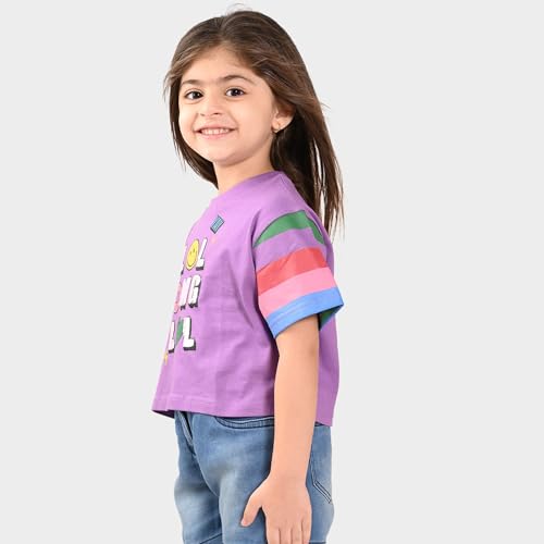 Image of BONKIDS Girls Tshirt (BON9504 10-11Y) Purple