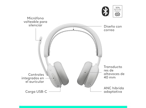 Miniatura 6 de Logitech Zone Wireless 2 ES: Auriculares inalámbricos