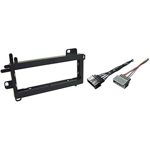 Carxtc Stereo Install Dash Kit and Wire Harness Fits Dodge Ram Pickup Truck 1984-2001 Cover