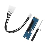 Scheda adattatore m.2 key m: realizzata con tecnologia professionale per garantire l'alta qualità del prodotto e può funzionare a lungo, convertitore da key m a pcie