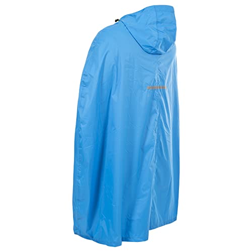 Poncho plegable de bolsillo chubasquero impermeable Trespass Qikpac transpirable unisex 3