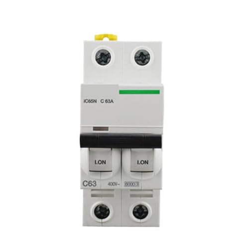 Disjoncteur miniature IC65N 2P B2A pour sécuriser l'éclairage led
